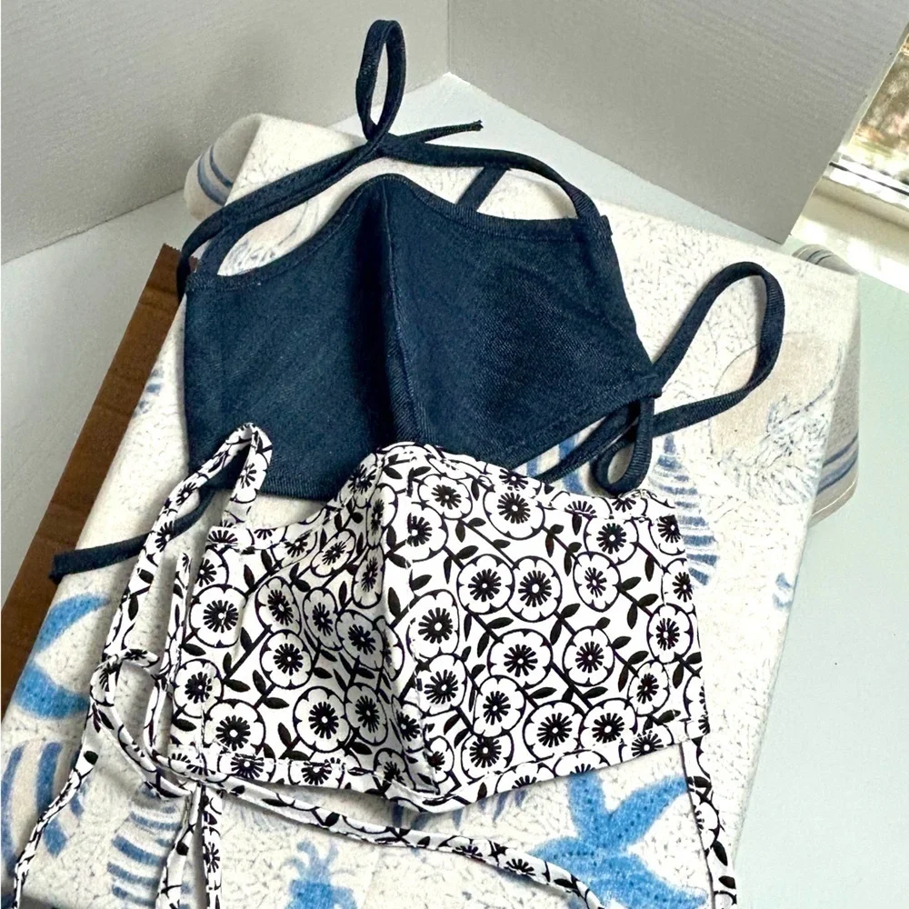 Brighton Face Masks Cloth Lot of 2 NWT